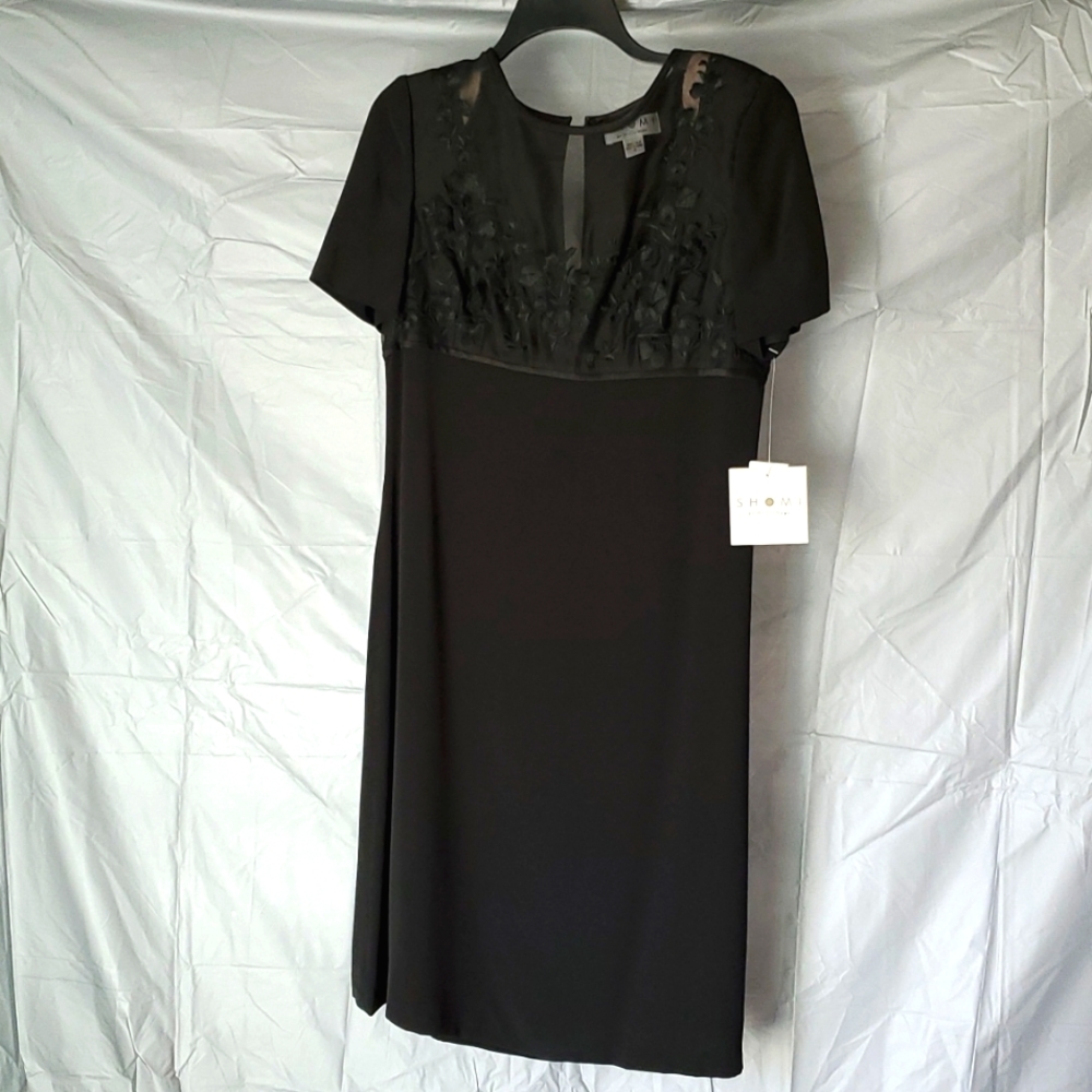 Little Black Dress - 100% silk - size 10 NWT